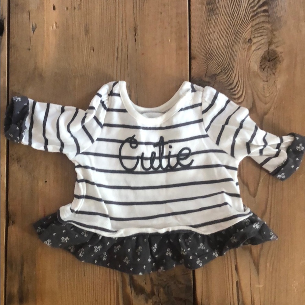 Gap organic top- 3/4 sleeve